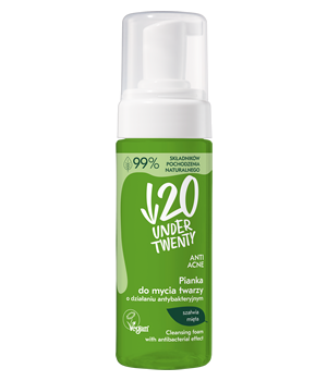 Pianka do mycia twarzy o działaniu antybakteryjnym