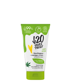 Nawilżająco-matujący krem antybakteryjny