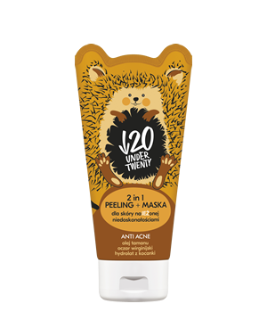 PEELING + MASKA dla skóry naJEŻonej niedoskonałościami