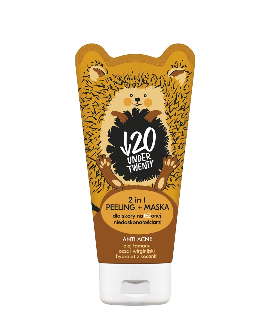 PEELING + MASKA dla skóry naJEŻonej niedoskonałościami